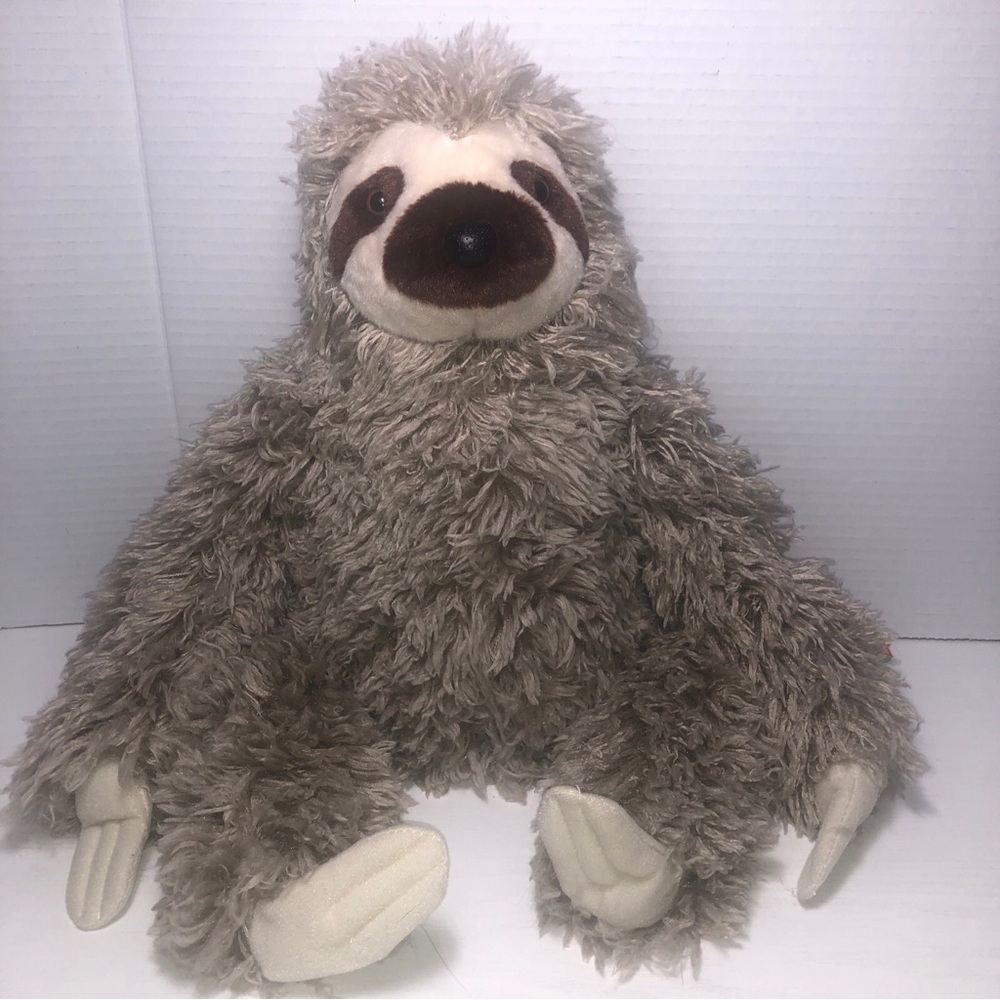 Wild Republic Three Toed Sloth 17” Plush Stuffed Toy NEW 100% Recycled Filled